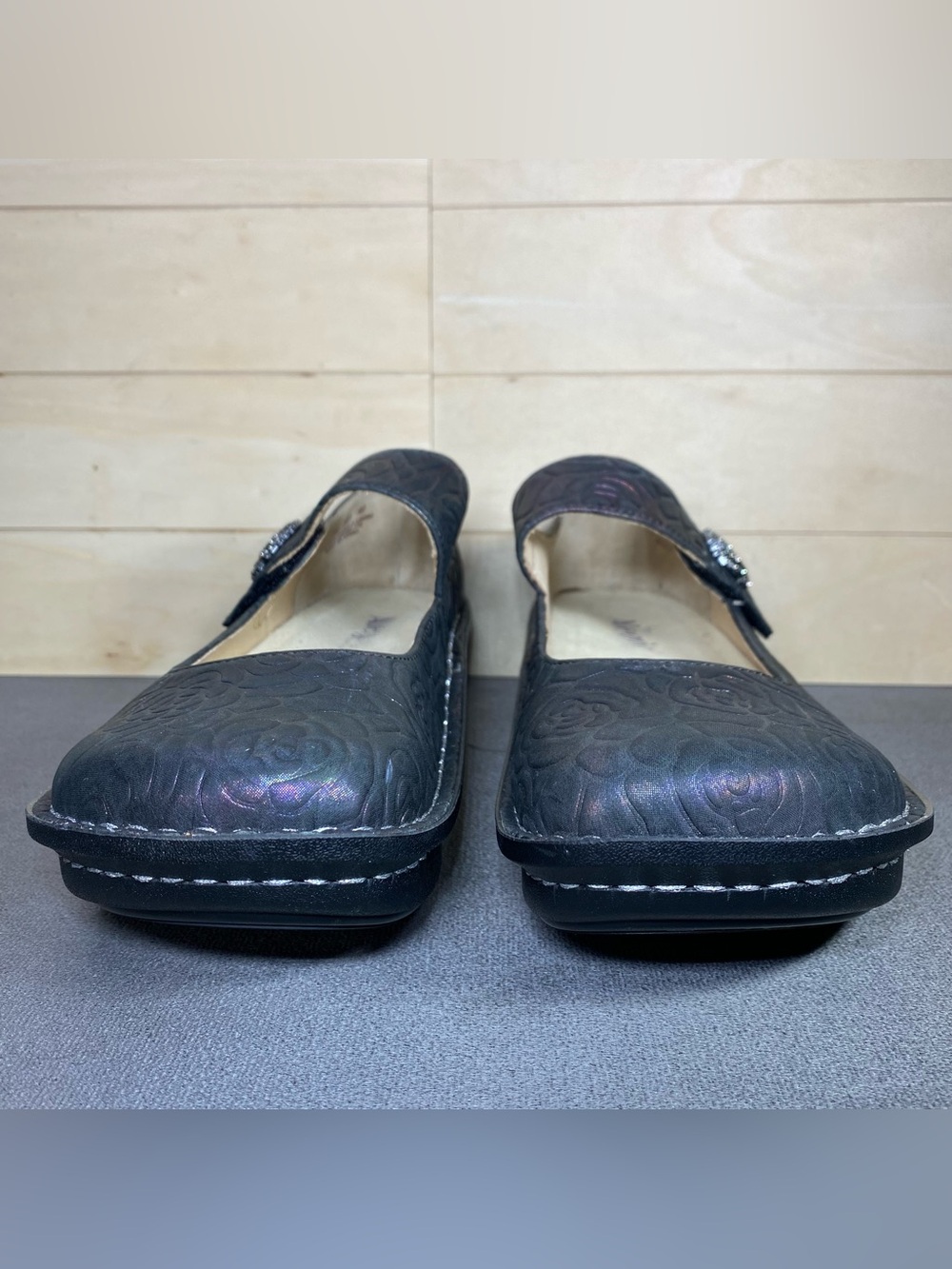 Alegria Paloma Mary Jane Multicolor Women's Size 10 Shoes EU40 Leather - Picture 5 of 11